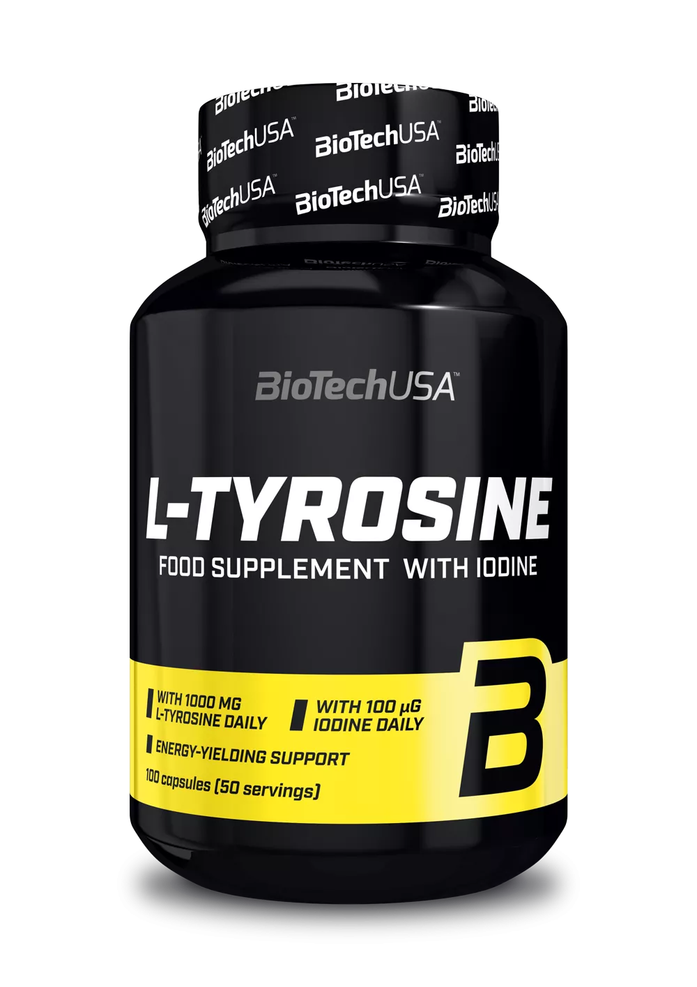 Biotech L-Tyrosine 100 kaps. (L-Tirozinas)