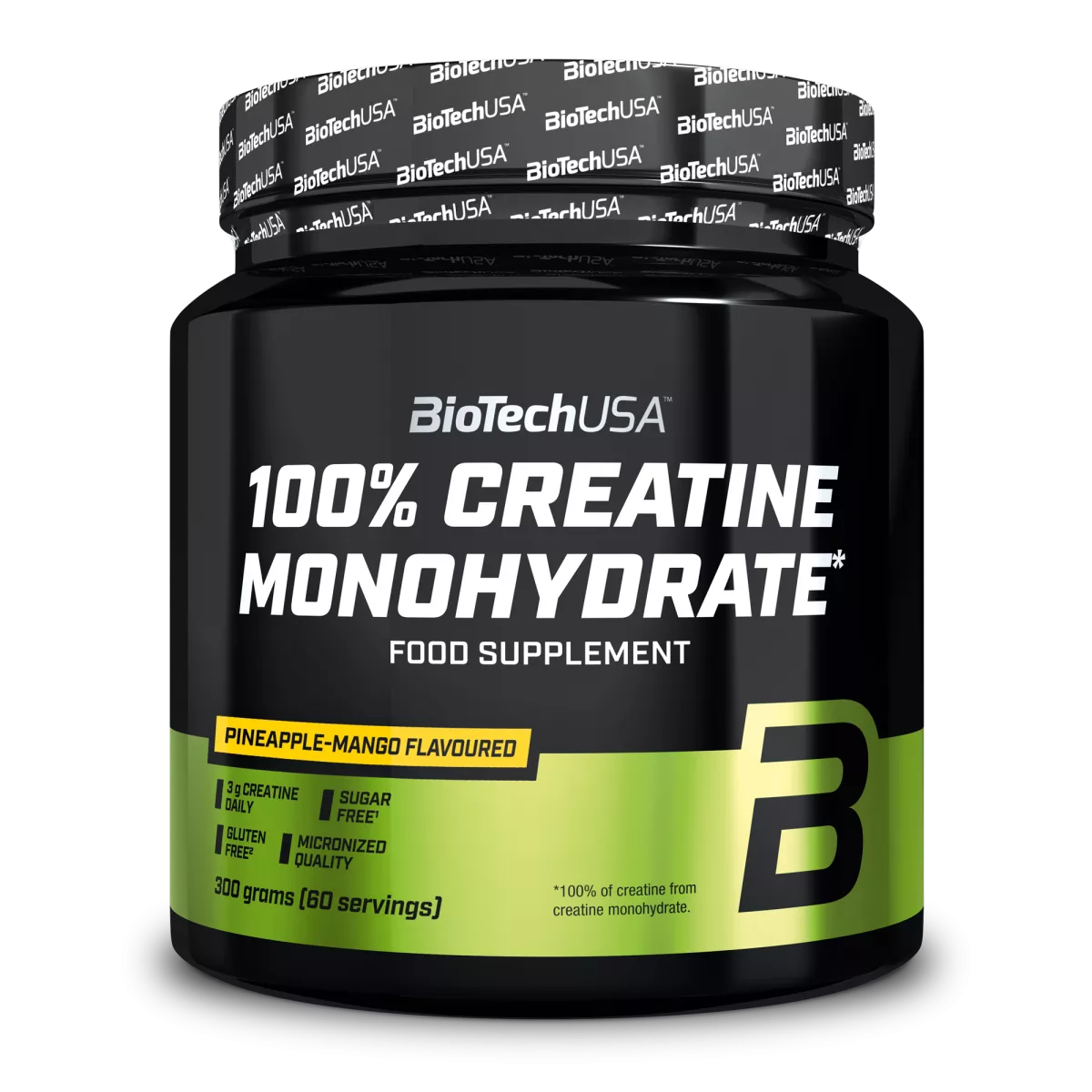 Biotech 100% Creatine Monohydrate 300 g.