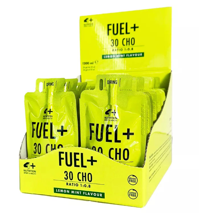 4+ Nutrition Fuel+ 30cho 24x50 ml Lemon Mint x24 BOX