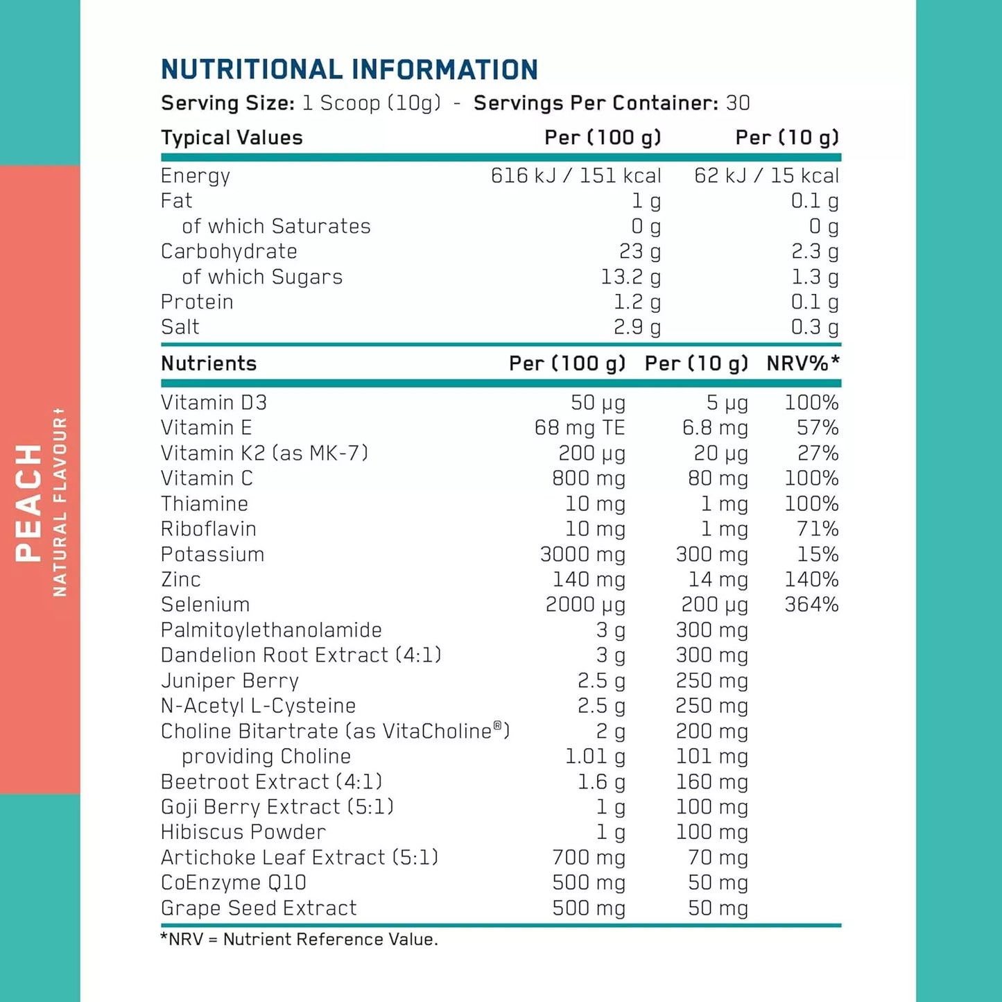 Applied Nutrition Agewell 40+ Organ Shield 300 g