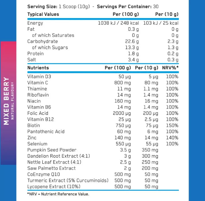 Applied Nutrition Agewell 40+ Prostate Support 300 g