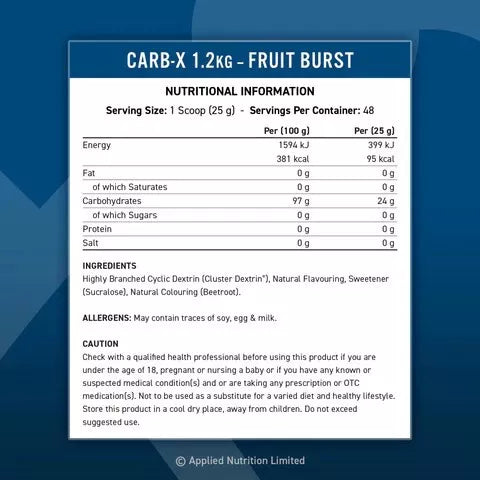 Applied Nutrition Carb-X 1.2 kg