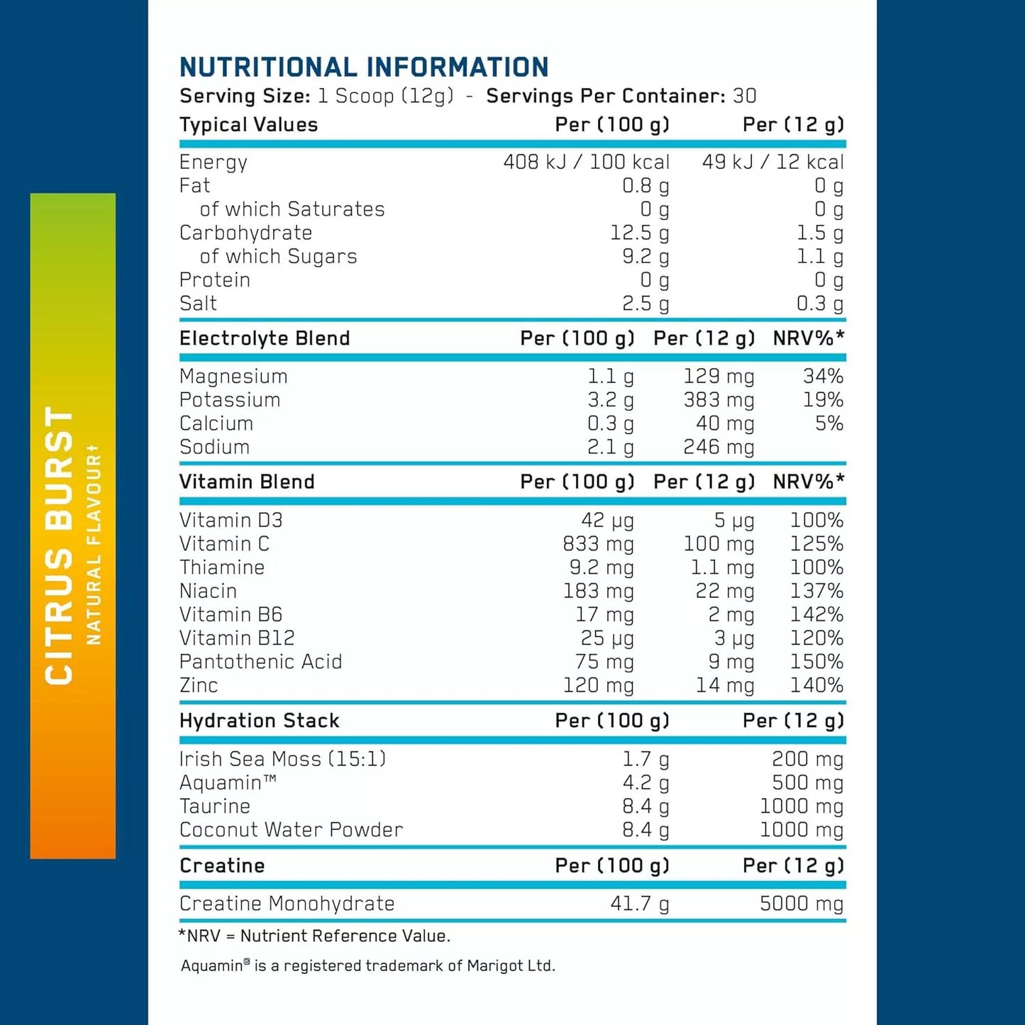 Applied Nutrition Creatine + Hydration 360 g