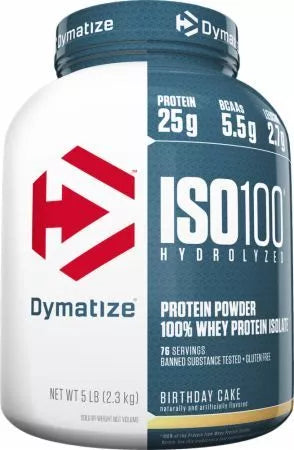 Dymatize ISO 100 (hidrolizuotas izoliatas) 2200 g.