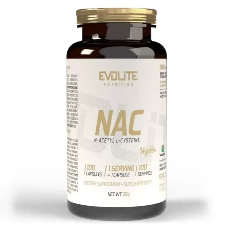 EvoLite NAC (N-acetil-L-cisteinas) 100 kaps.