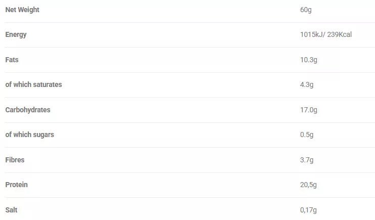 FitSpo Delight Cookies and cream protein bar BOX 60 g x 12