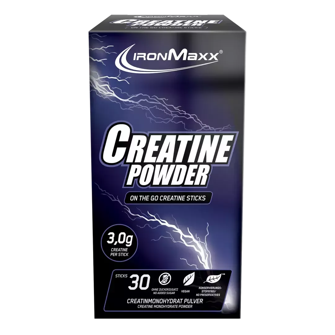 IronMaxx Creatine Monohydrate Sticks 30 x 3,4g