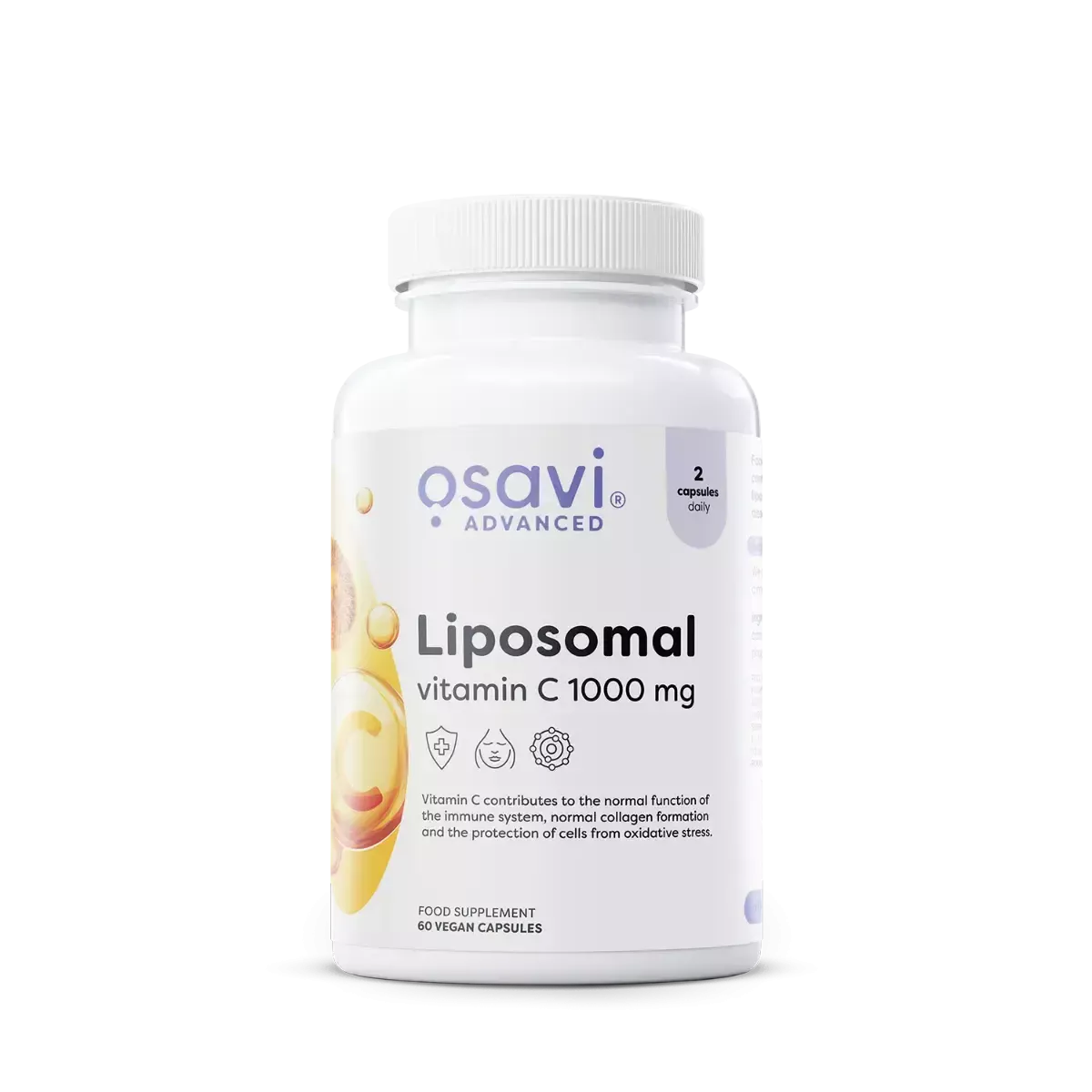 Osavi Liposomal Vitamin C 60 kaps. (liposominis vitaminas c)