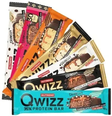 Nutrend Qwizz 35% Protein Bar 60 g. Geriausias 2026-08-19