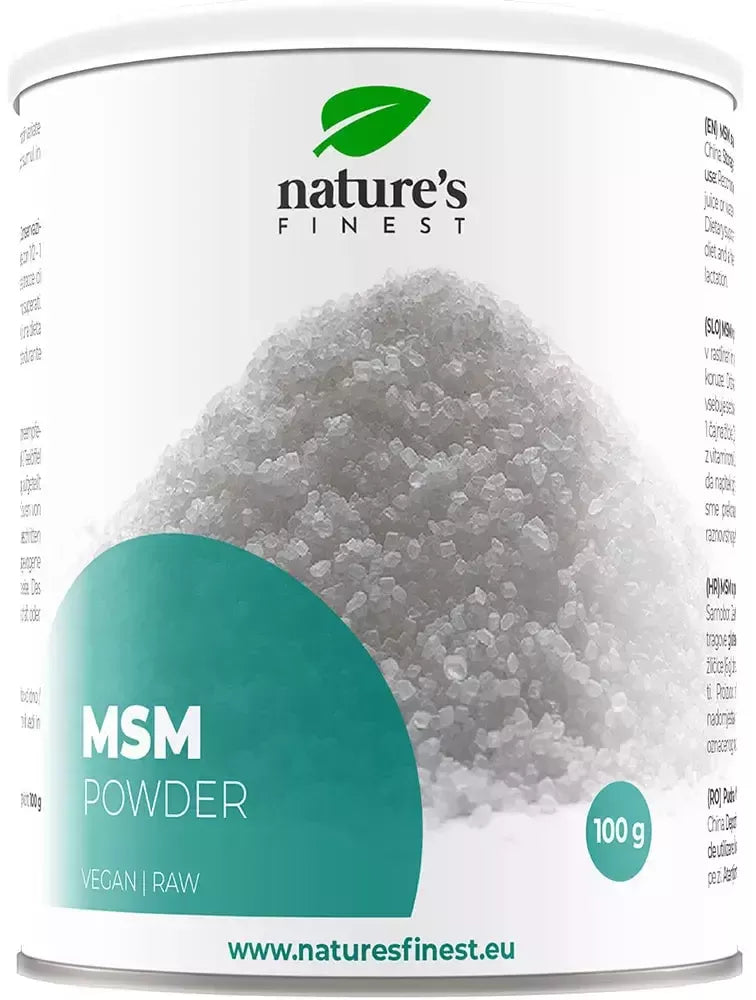 Nature's Finest MSM 100 g. (metilsulfonilmetanas)