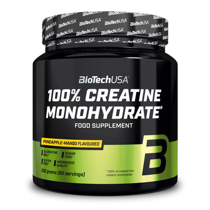 Biotech 100% Creatine Monohydrate 300 g.