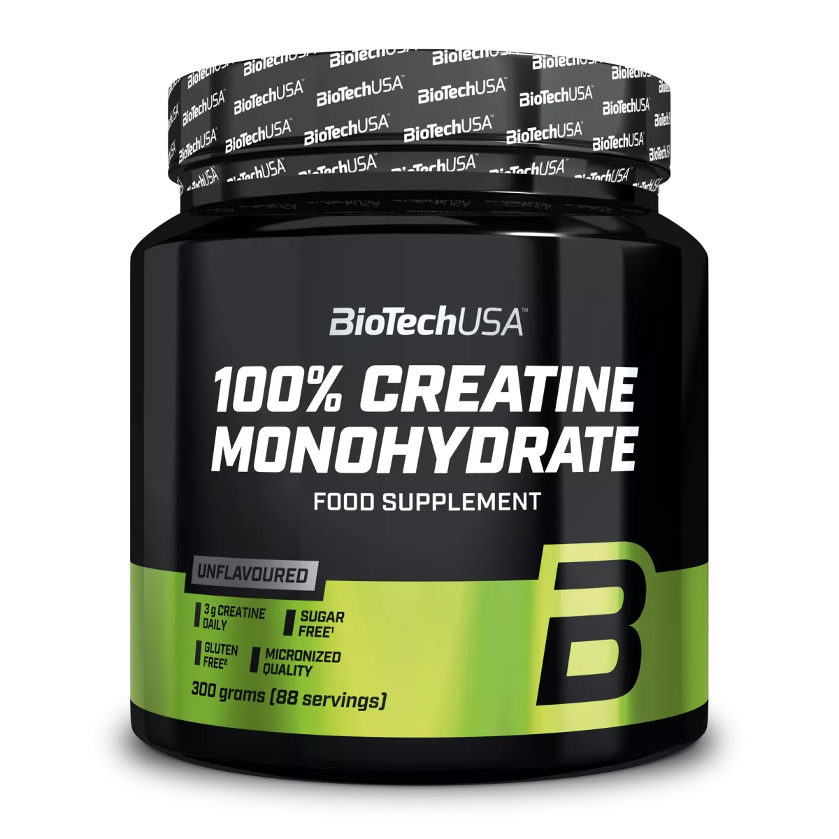 Biotech 100% Creatine Monohydrate 300 g.