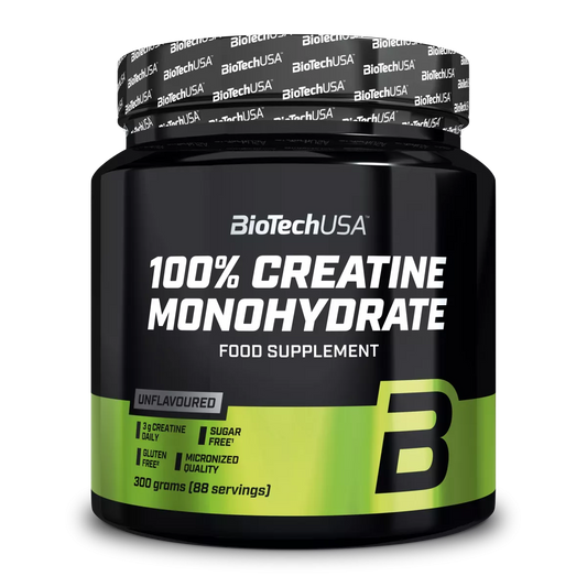 Biotech 100% Creatine Monohydrate 300 g.