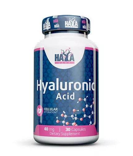 Haya Labs Hyaluronic Acid (hialurono rūgštis) 30 kaps.