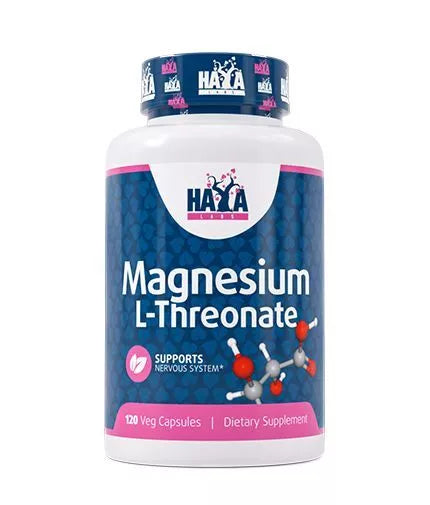 Haya Labs Magnesium L-Threonate 120 kaps. (Magnio L-treonatas)