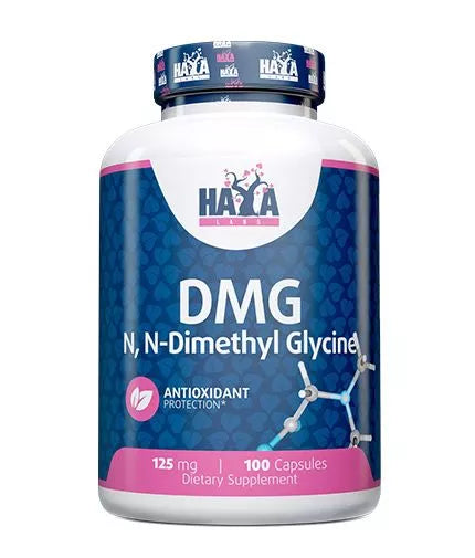 Haya Labs DMG (dimetilglicinas) 100kaps.