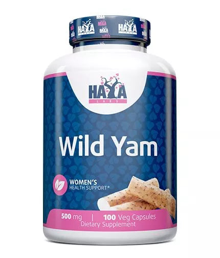 Haya Labs Wild Yam (Gauruotoji dioskorėja) 100 kaps.