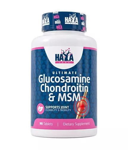 Haya Labs Glucosamine Chondroitin & MSM  90 tabl.