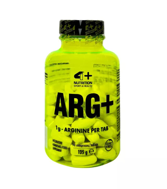 4+ Nutrition ARG+ 90 caps. Arginine Kyowa quality