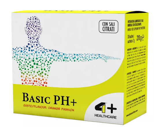 4+ Nutrition Basic pH+ 30 packs - Electrolytes