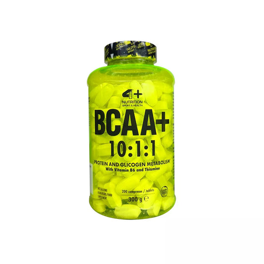 4+ Nutrition BCAA+ 10:1:1 200 tabs