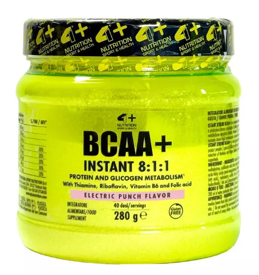 4+ Nutrition BCAA+ Instant 8:1:1 280 g