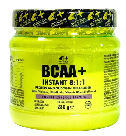 4+ Nutrition BCAA+ Instant 8:1:1 280 g