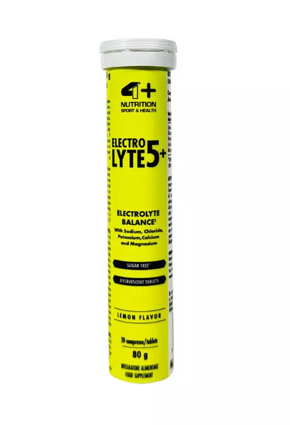 4+ Nutrition Electrolyte 5+ 80 g 20 tabl.