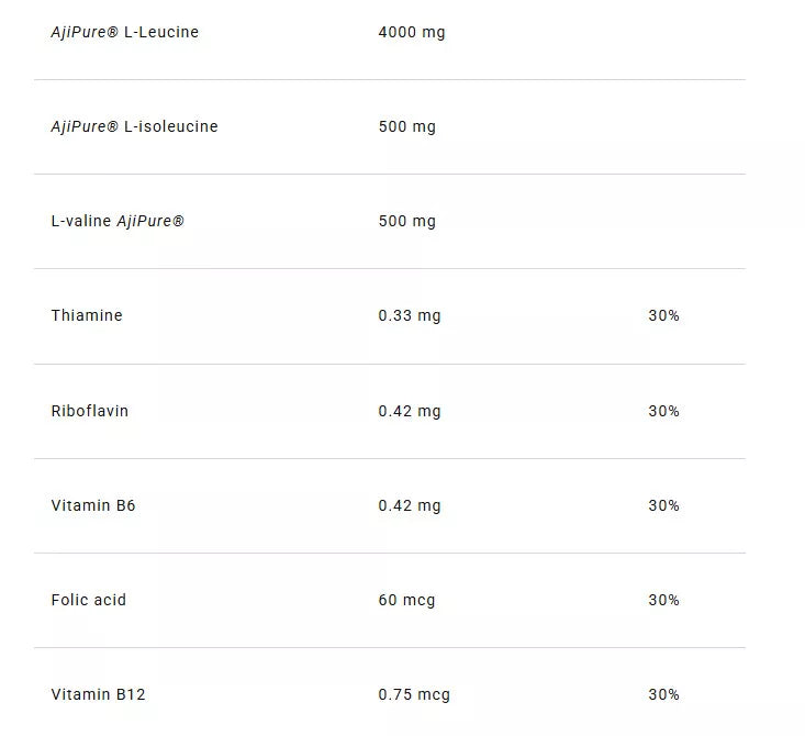 4+ Nutrition Extra Instant BCAA+ 300 g