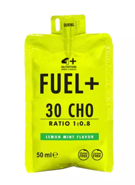 4+ Nutrition Fuel+ 30cho 24x50 ml Lemon Mint x24 BOX