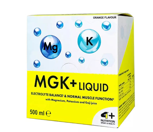 4+ Nutrition Liquid MGK+ 20 shots BOX Magnesium+potassium
