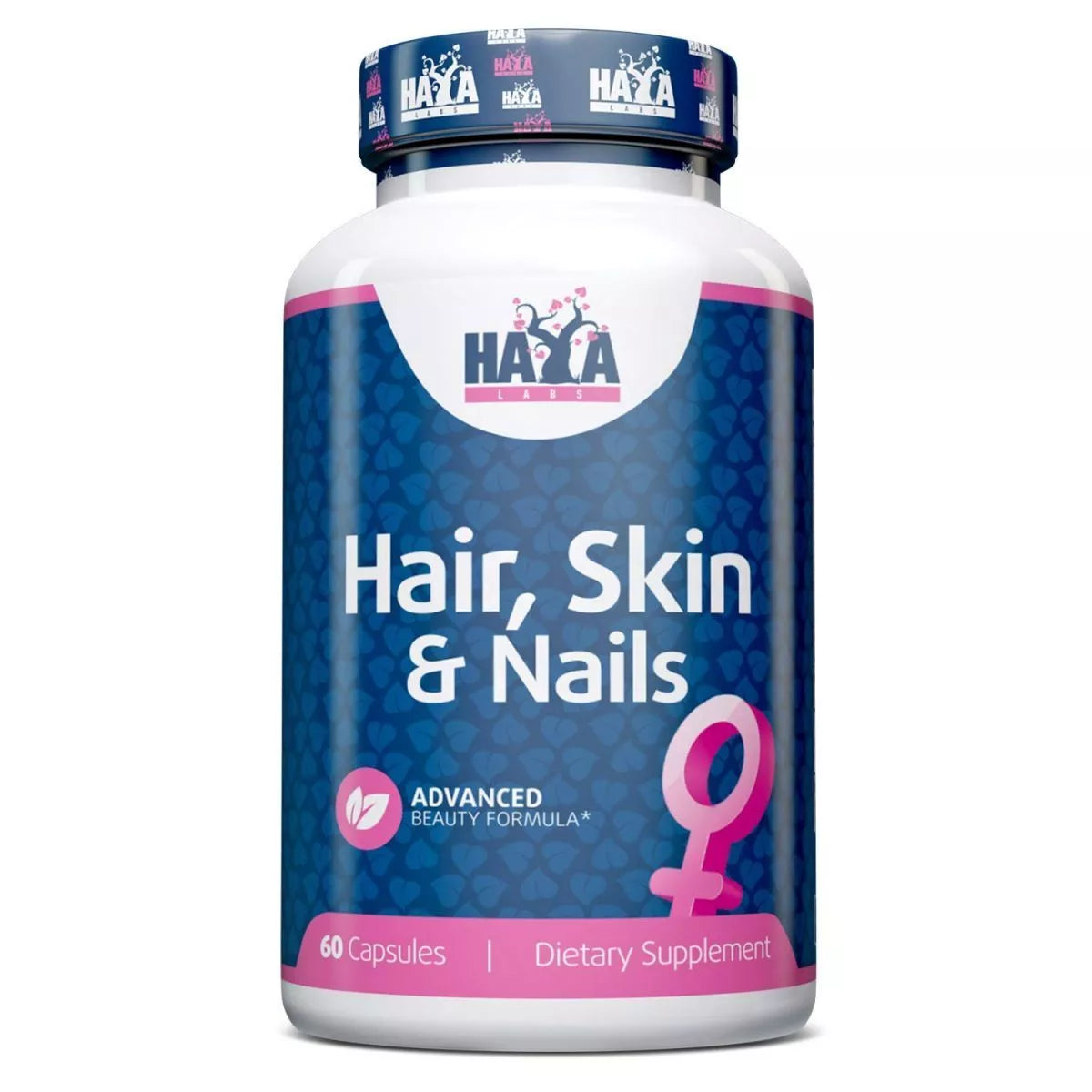 Haya Labs Hair, Skin and Nails 60 kaps. (vitaminai plaukams, odai ir nagams)