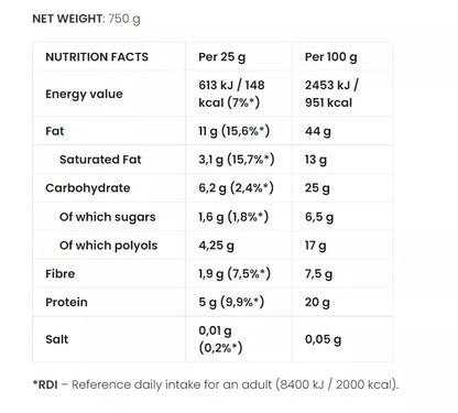 7 Nutrition Cream 750 g Chocolate peanut protein spread