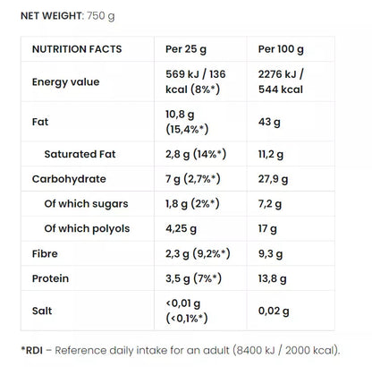 7 Nutrition Cream Choco coco Vege 750 g Protein spread