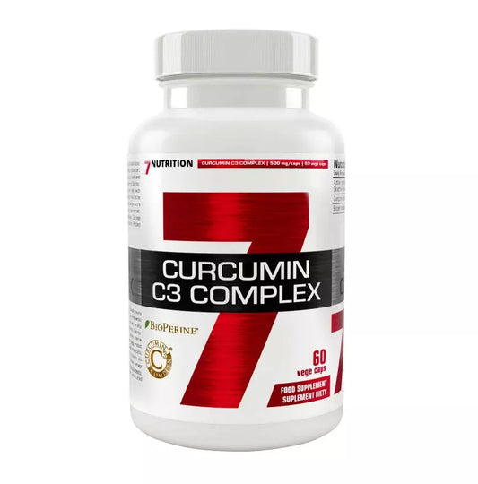 7 Nutrition Curcumin C3 complex 500 mg 60 caps