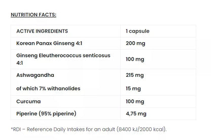 7 Nutrition Ginseng + Herbal combo 60 caps