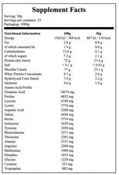 7 Nutrition Micellar Casein 1000 g