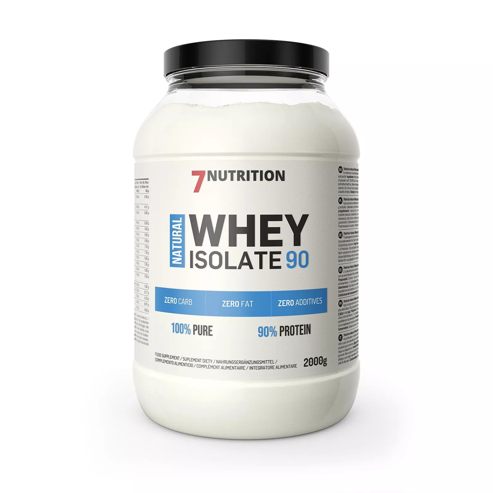7 Nutrition Natural WPI 90 2000 g