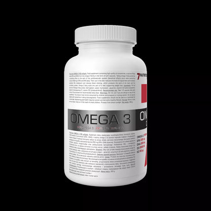 7 Nutrition Omega 3 55% D3+K2 180 kaps.