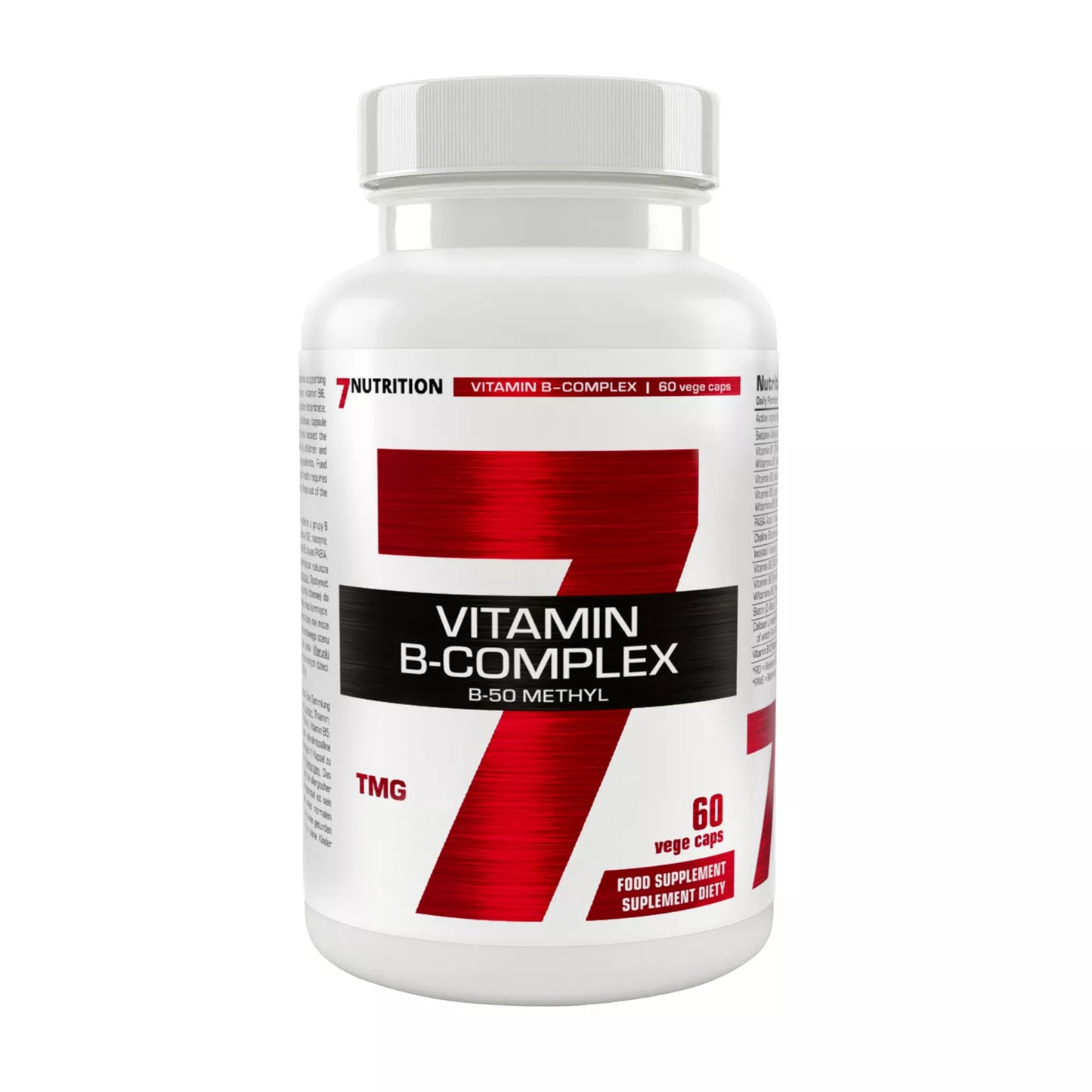 7 Nutrition Vitamin B Complex B50 Methyl 60 caps