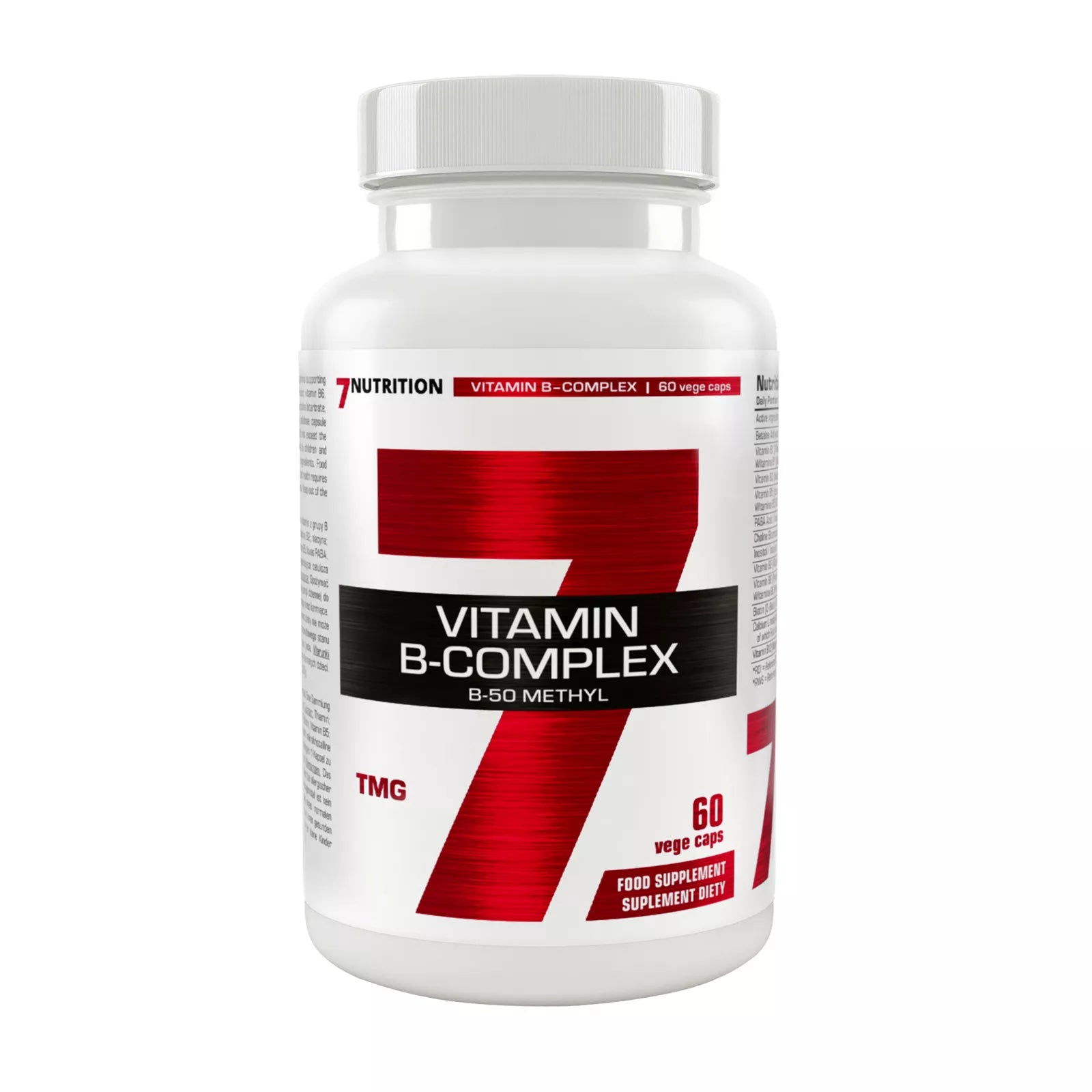 7 Nutrition Vitamin B Complex B50 Methyl 60 caps