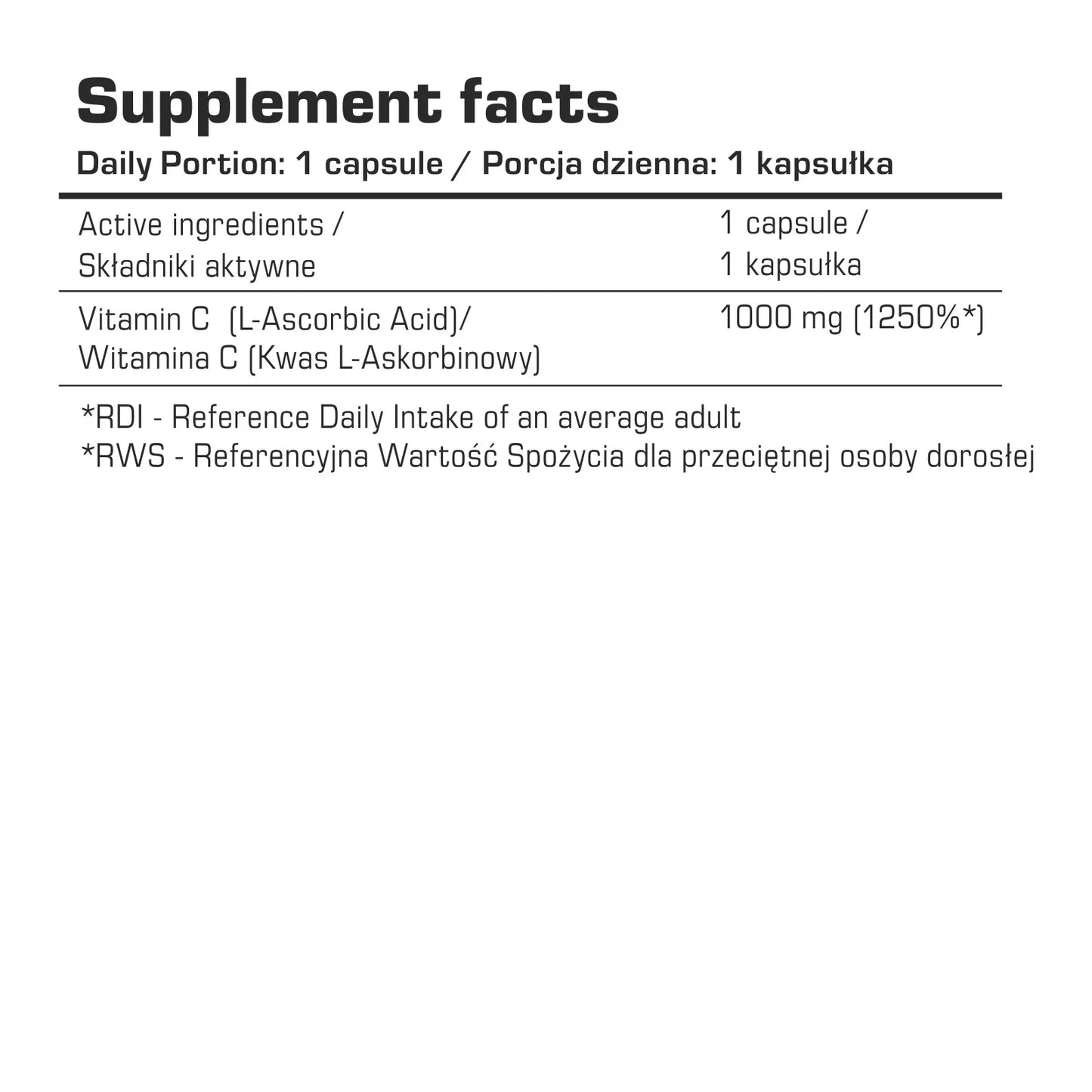 7 Nutrition Vitamin C 1000 90 caps