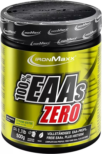 IronMaxx 100% EAAs Zero 500 g.Galioja 2026-03-30