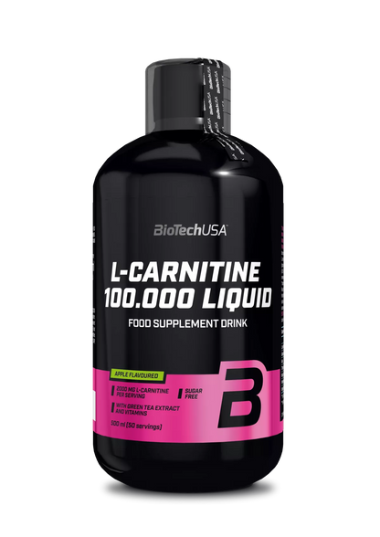 Biotech L-Carnitine 100.000 Liquid 500 ml.
