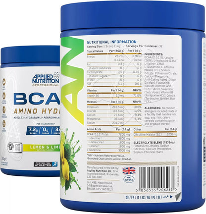 Applied Nutrition BCAA Amino Hydrate 450 g