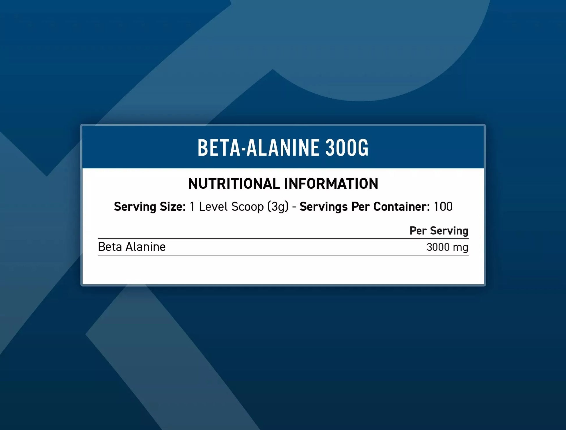 Applied Nutrition Beta Alanine 3000 mg 300 g