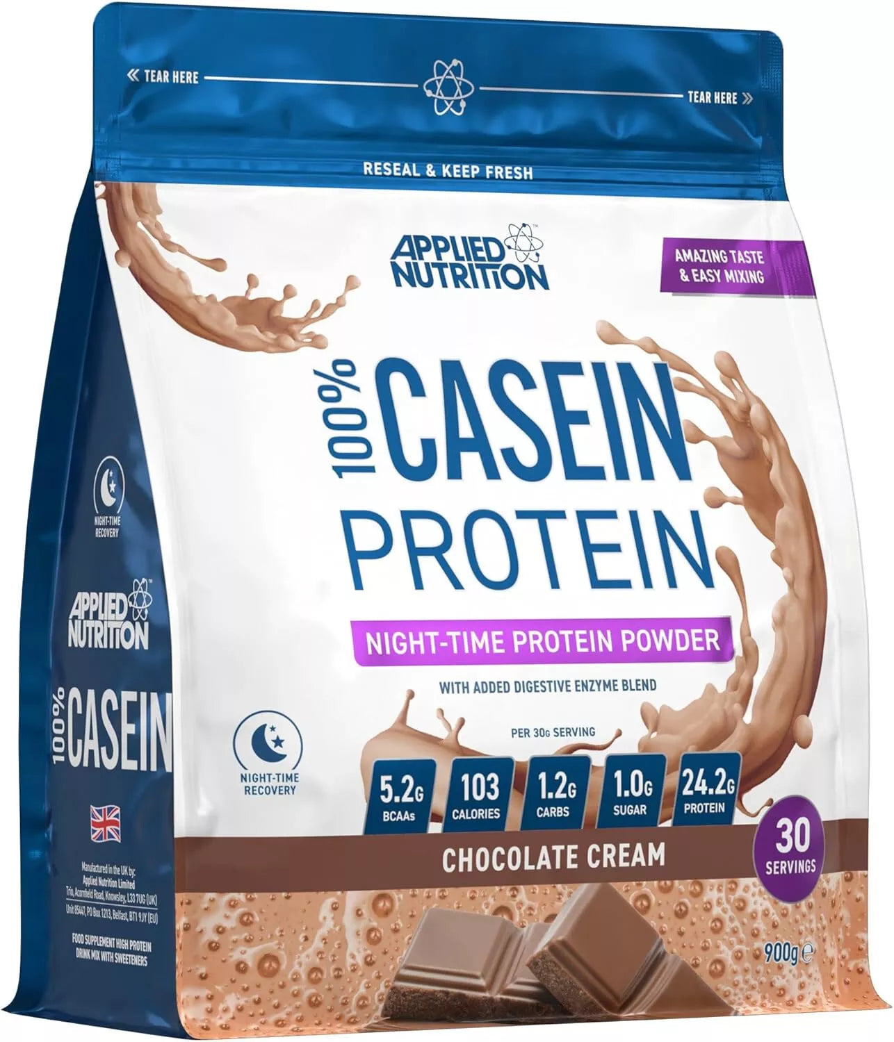 Applied Nutrition Casein Protein 900 g