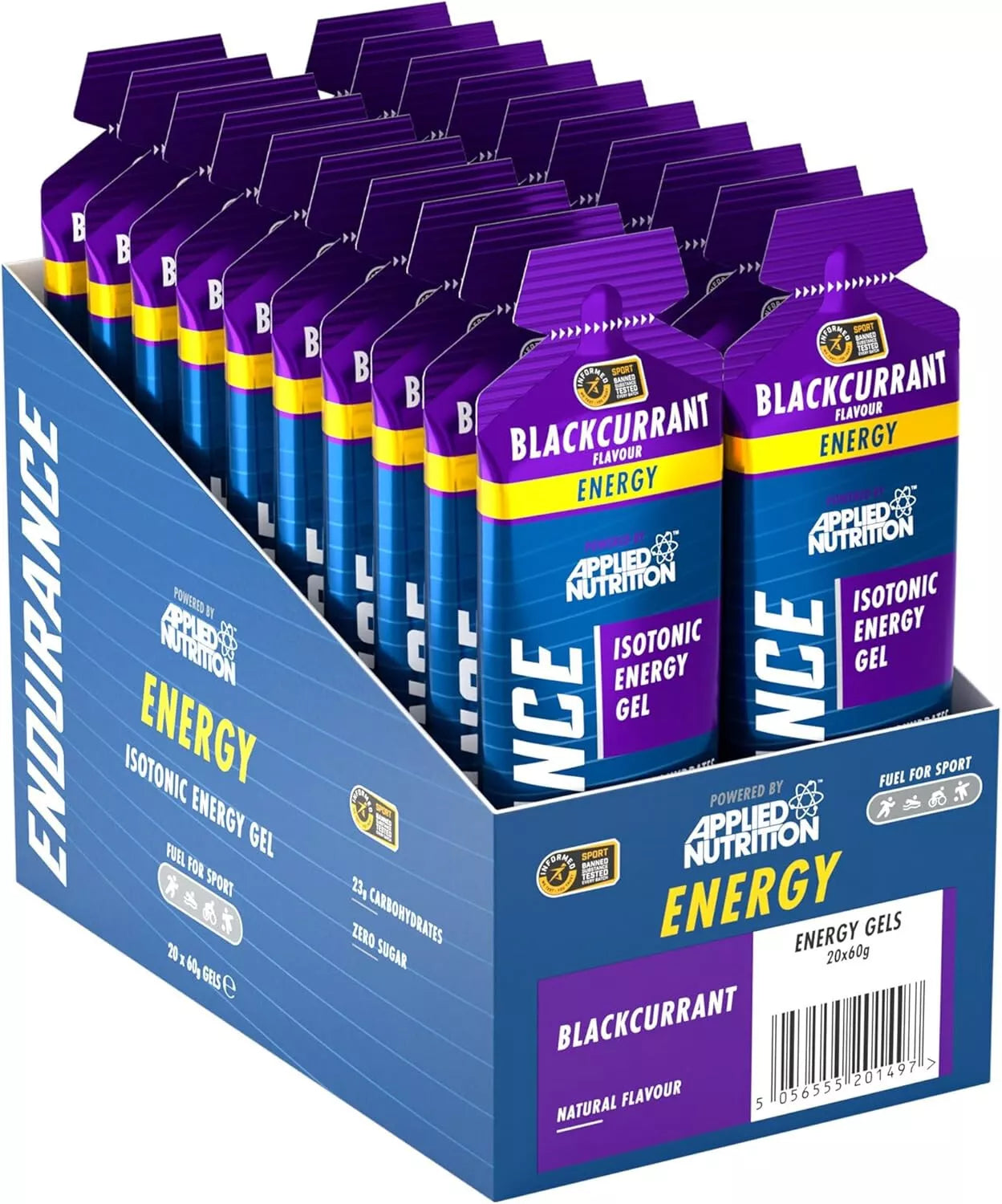 Applied Nutrition Endurance Energy Isotonic Gel 60 g x 20 BOX