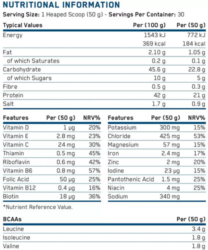 Applied Nutrition Endurance Recovery 1500 g