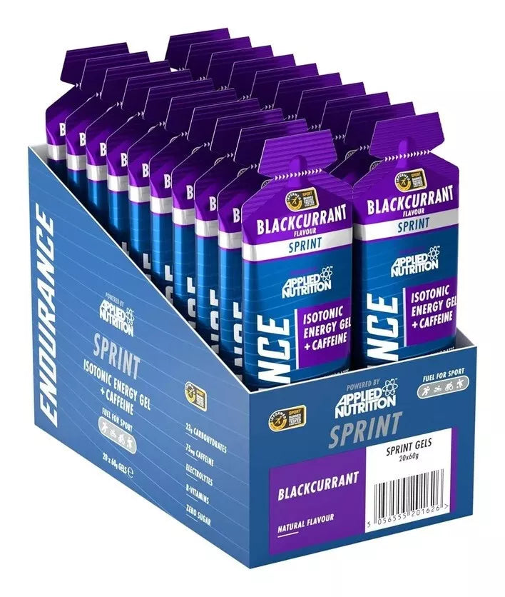 Applied Nutrition Endurance Sprint Isotonic Gel + Caffeine 60 g x 20